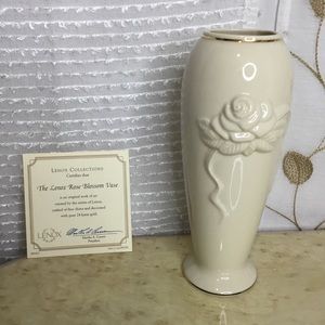 Lenox Rose Blossom Medium Vase